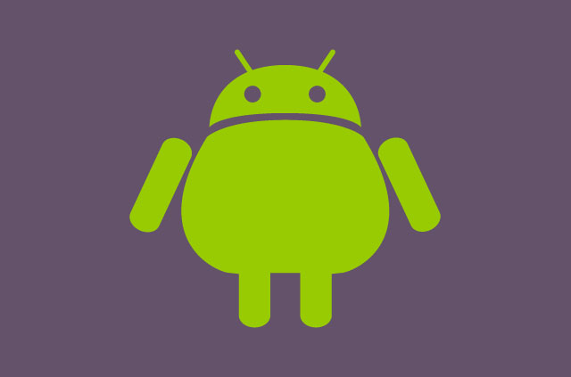 A chubby version of the Android logo.