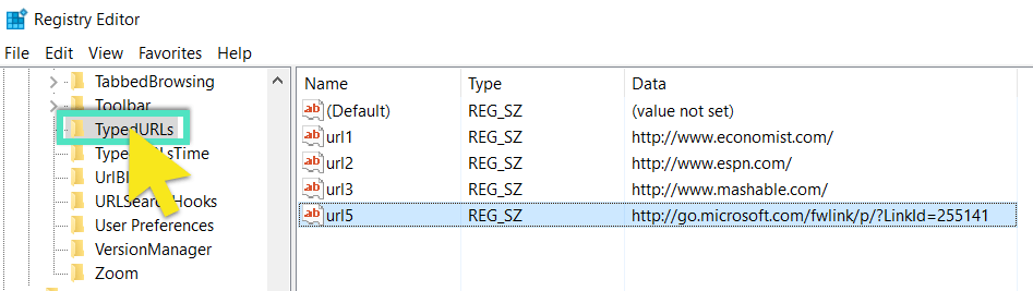 typed-url-folder