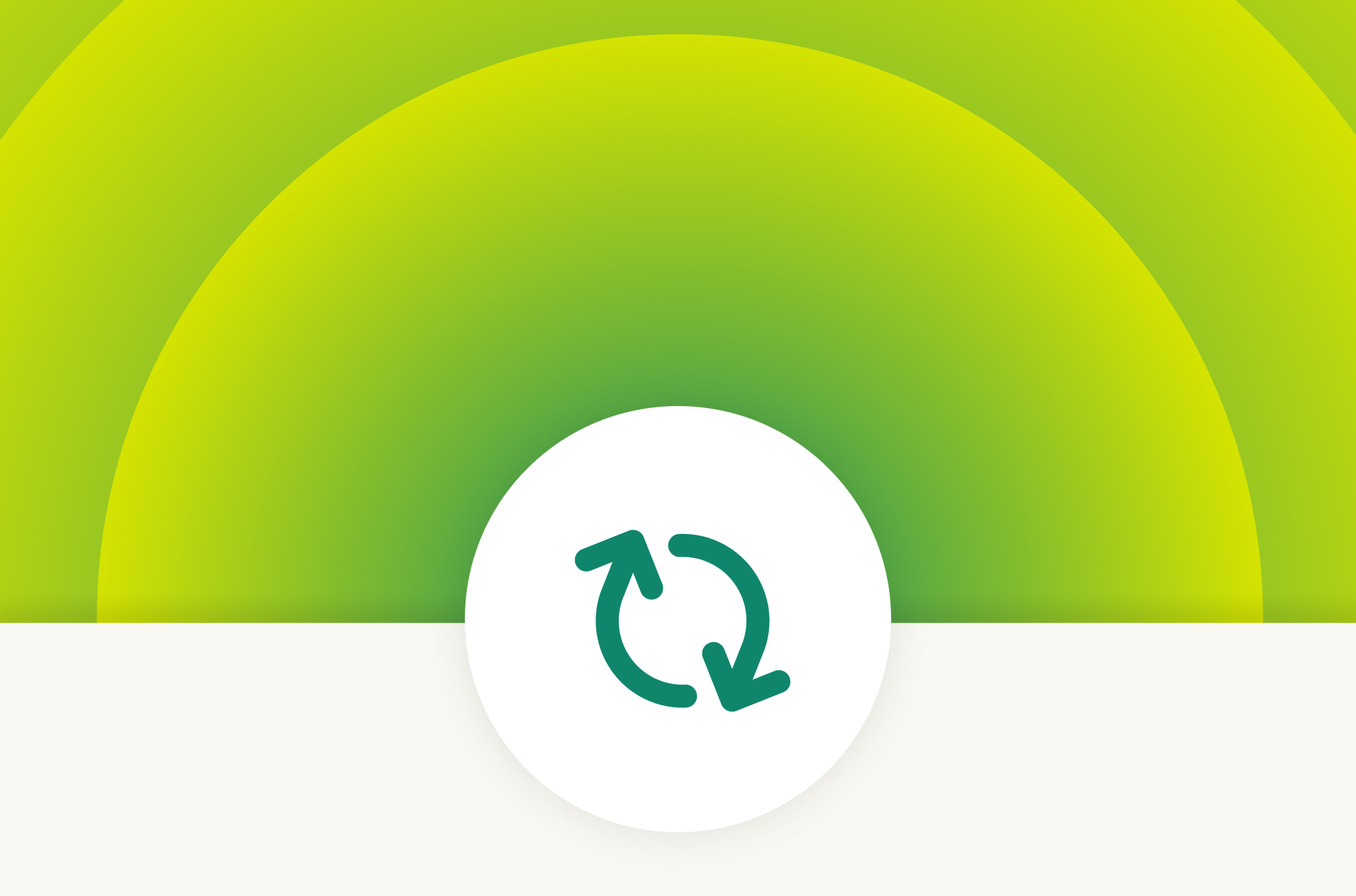 ExpressVPN on button with turning arrows.