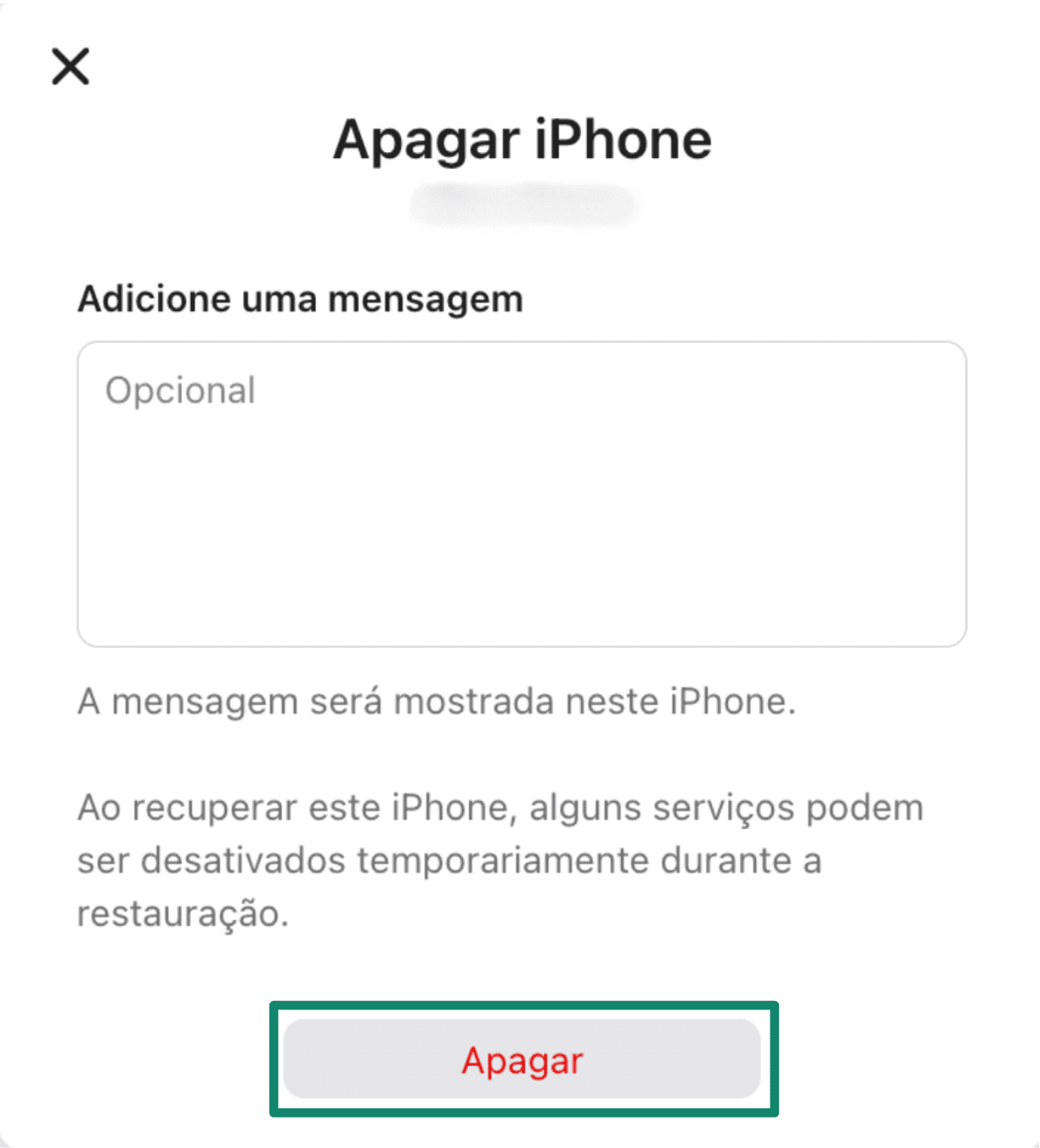 Select Erase Pt