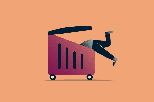 What is a dumpster diving attack in cybersecurity?